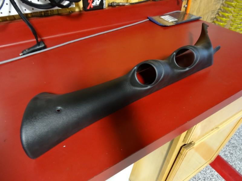 Auto meter 17117 2-1/16" dual gauge pillar gmc chevrolet truck