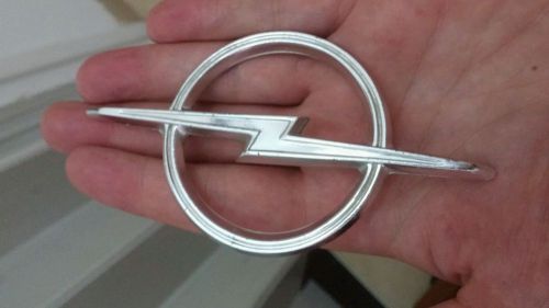 Vintage opel emblem chrome oem