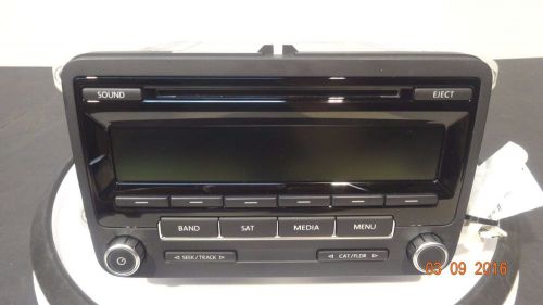 Volkswagen jetta passat single cd player radio receiver 1k0035164f nice oem