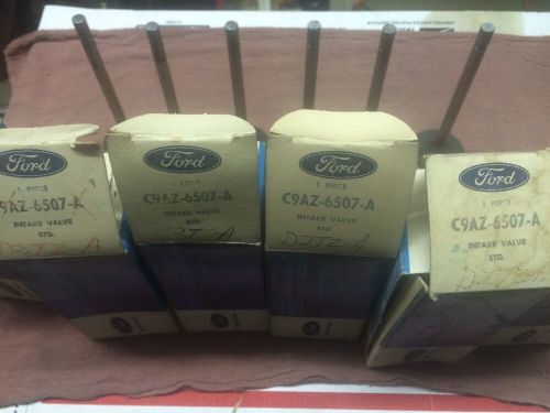 C9az-6507-a ford intake valve(2) 1969-71 5.0l/302 eng 1972 e100/200 5.0l/302 eng