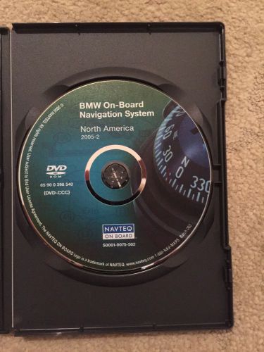 Bmw navigation system dvd north america 2005-2