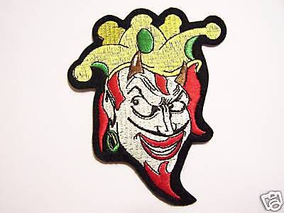 #0436 motorcycle vest patch joker