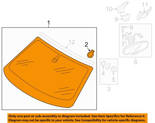 Audi oem 2016 tt quattro-windshield glass 8s8845099knvb