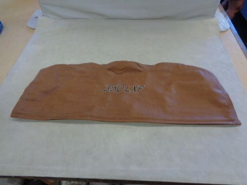 Scout 350 lxf back seat snap on cover  tan 43 1/2" x 18" marine boat