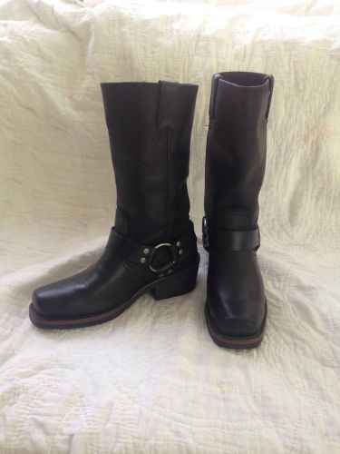 Harley davidson womens leather motorcycle boots size 7