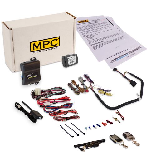 Prewired 2-way remote start &amp; keyless for jeep wrangler 2007 &amp; up