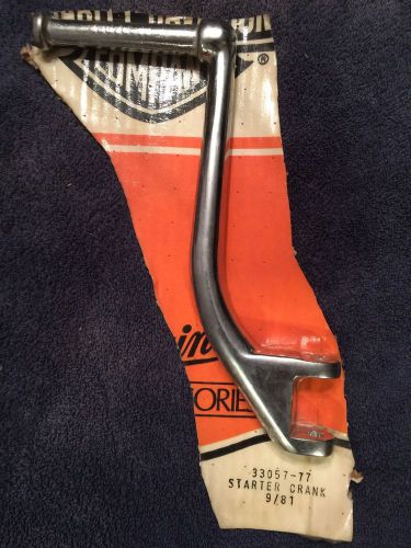 Harley- pan, shovel, sportster, nos, orig pkg,  old school kicker oem# 33057-77