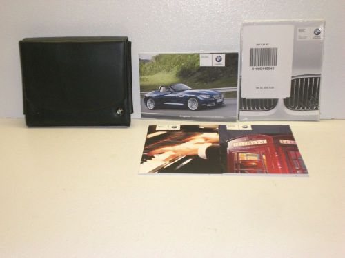2011 bmw z4 quick reference guide set with case