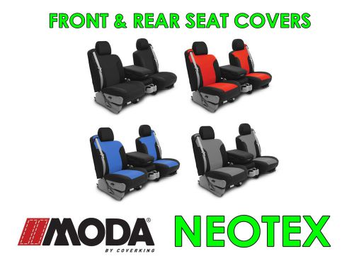 Coverking neosupreme custom fit seat covers full set for jeep liberty