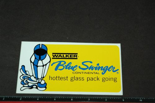 Vintage walker muffler sticker