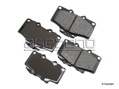 Akebono proact disc brake pad fits 1991-1997 toyota land cruiser