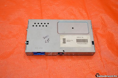 10 11 subaru legacy 2.5gt xm satellite radio receiver 86241xa00a