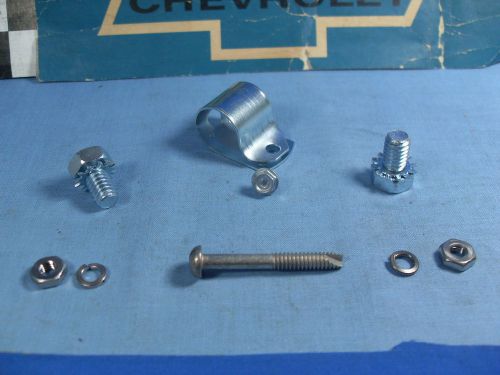 65 &gt;72 chevy camaro chevelle nova impala  coil bracket bolts &amp;capacitor bracket