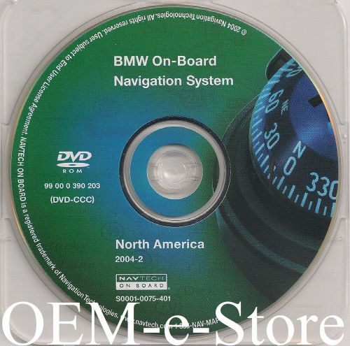 2004 2005 bmw 6-series 645ci coupe 645cic convertible navigation oem dvd map