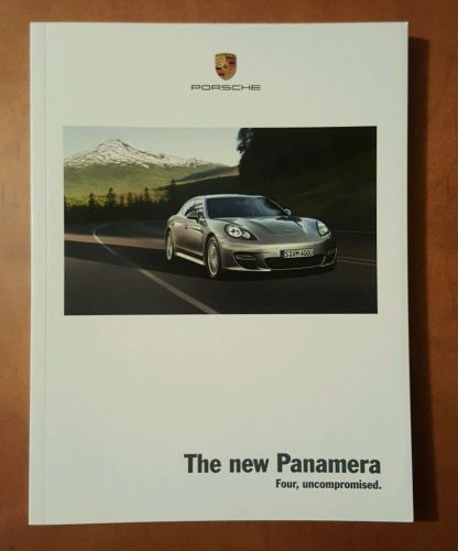 2010 porsche panamera 165-page original dealer sales brochure