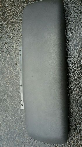 2001-2004  dodge durango,  dakota console armrest charcoal black in color