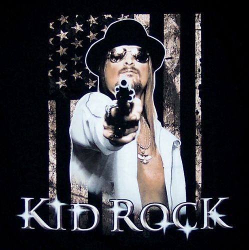 Really nice kid rock shirt......bad ass cd logo....discontinued... out of print