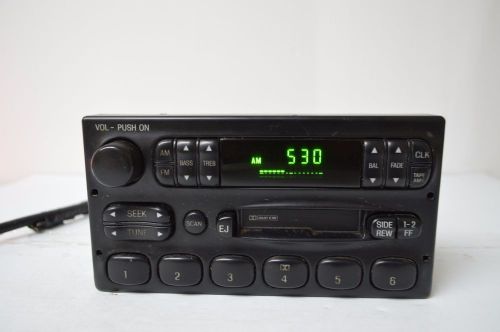 01 02 03 04 ford f250 radio cassette player  tested r40#020