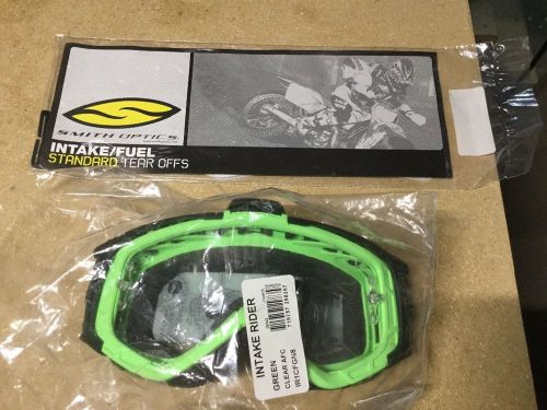 Smith intake goggles with tear-offs