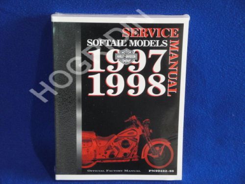 1997 1998 harley softail heritage fatboy night train springer service manual