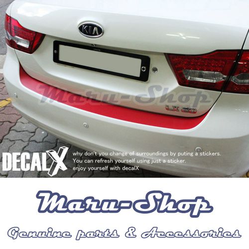 Decalx rear bumper trunk protector decal sticker for 09~10 kia optima/magentis