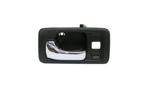 Left replacement inside front/rear door handle w/ manual lock 90-93 for accord