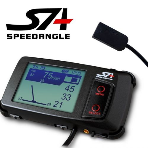 Speedangle - motorcycle data logger and lap timer with angle measurement