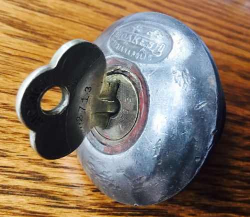 Rare vintage oakes spare tire lock cylinder 1920s 30s