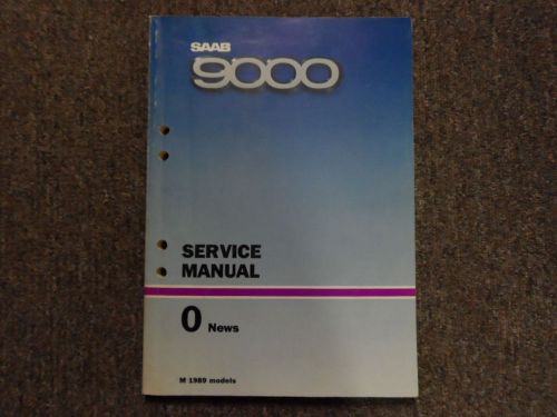 1989 saab 9000 0 news service repair shop manual factory oem book 89 deal