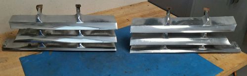 1949 lincoln cosmopolitan rh &amp; lh radiator grille bars  sets 49 kustom vintage