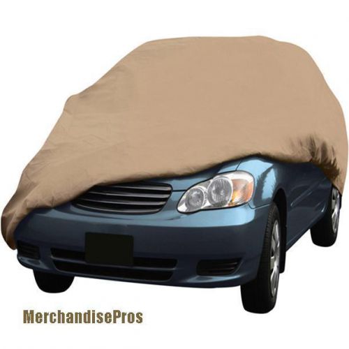 Meijer non-abrasive triple layer protective car cover uv protection small  new!