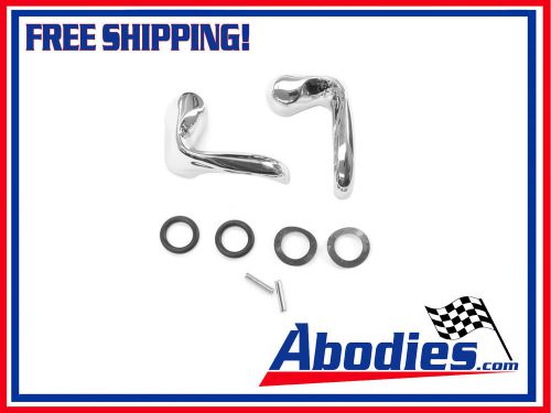 1964-1965 a body vent window handles pair