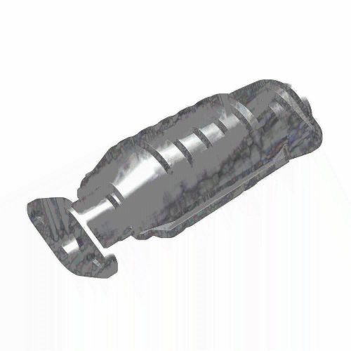 Stainless steel 3681-2 catalytic converter mazda-mercury 13.25x6.5x4 2/2