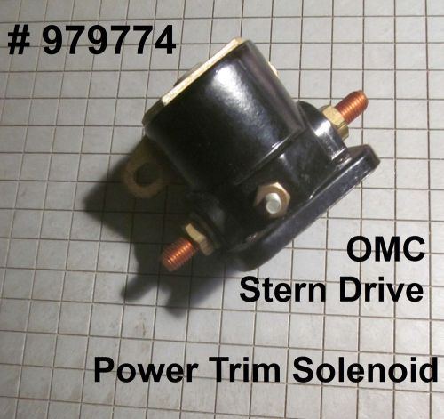 Omc stern drive power trim solenoid #979774