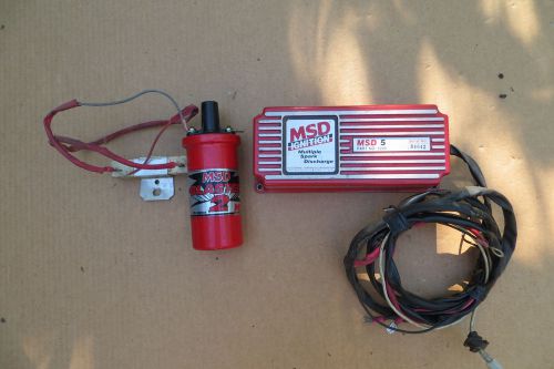 Msd 5 ignition system, control box &amp; coil