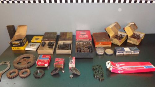 Wholesale lot vintage parts store engine rocker arms timing gears chain springs