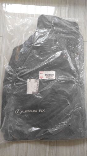 Lexus 2013-2015 rx350 black carpet floor mat set~genuine oem~exc.
