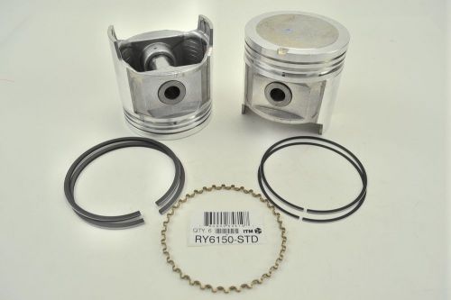 Engine piston kit itm ry6150-020 fits 81-87 toyota land cruiser 4.2l-l6