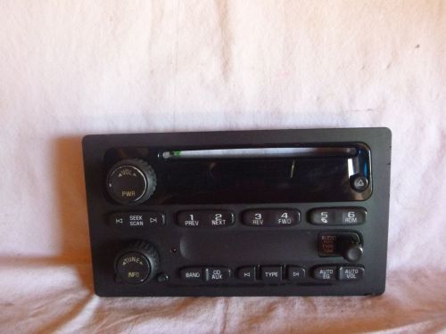 03-05 chevrolet tahoe yukon silverado faceplate 10359576 jc31527