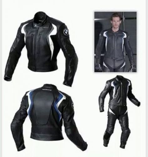 Bmw motorbike leather jacket-full protection