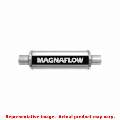Magnaflow universal muffler - satin stainless 12867 center-center fits: univers