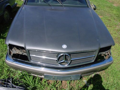 Mercedes 500sec 380sec euro front &amp; rear bumpers