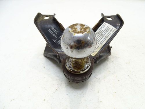 1997 polaris xpress 400l atv rear tow hitch mounting bracket with 7/8" tow ball