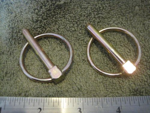 Mustang mach 1 boss 302 style hood pin clips gold zinc ford ranchero torino gt