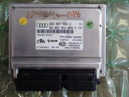 Audi a8 air ride suspension module computer 4e0907553c