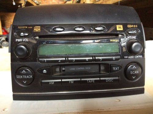 2004 toyota sienna radio