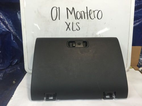 2001-2002 montero xls lower glove box