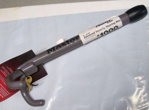 Master lock 252datapk quad hook advanced security steering wheel lock