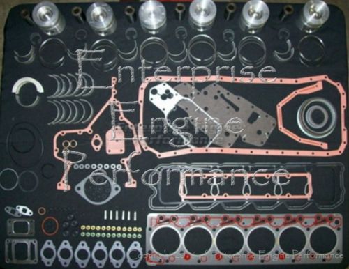 Dodge cummins 5.9l 24v isb diesel engine overhaul rebuild kit '98.5-'02 ho &amp; non