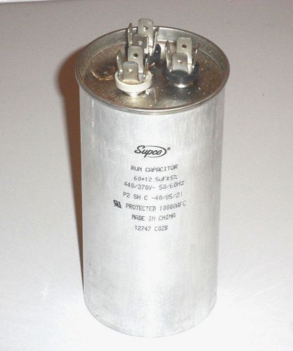 Dometic duo-therm 3313107.062 run capacitor 60+12.5 uf camper rv air conditioner